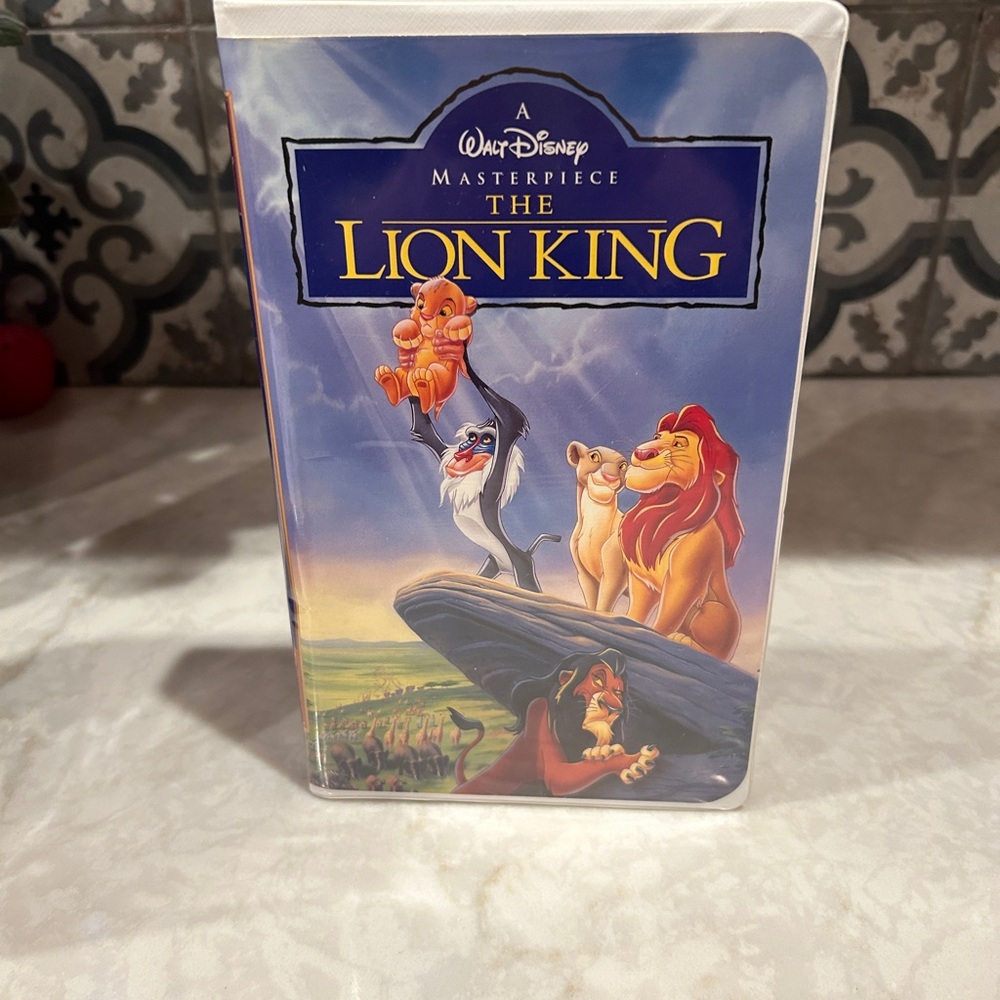 RARE- COLLECTOR’S Disney The Lion King VHS Tape